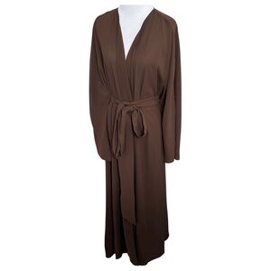 Veiled Nevene Abaya in Espresso